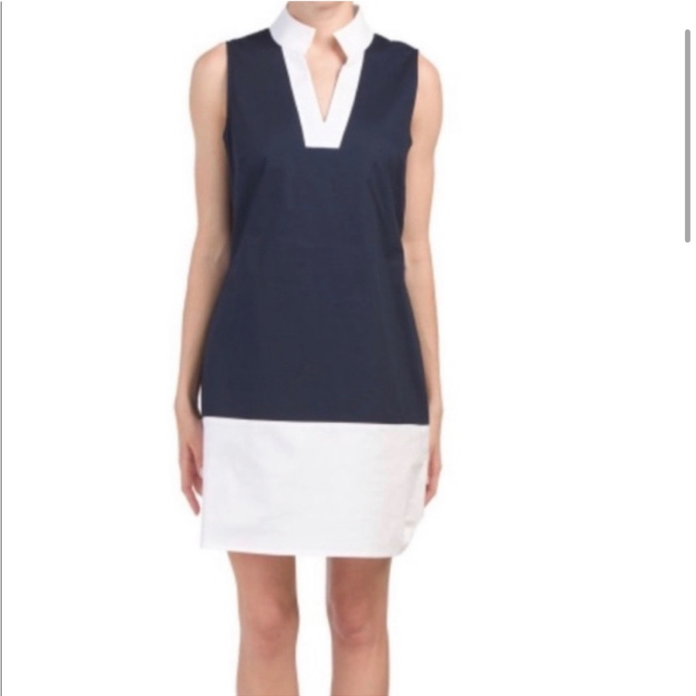Sail to Sable classic blue and white dress. Size XS.